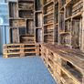 Rustic Torched Wooden Crates only 27 left 15 euro each Image 5