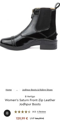 New equestrian jodpur boots size 5
