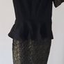 Darcy peplum dress Image 2