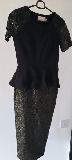 Darcy peplum dress