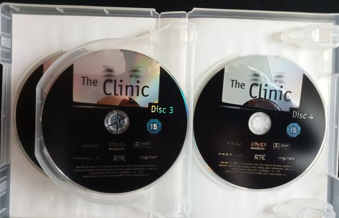 RTE's THE CLINIC: Complete Series 1 & 2 [4 Discs DVD Box Set]