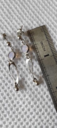 Sterling silver earrings