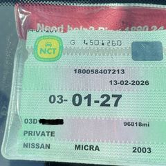 Automatic Nissan Micra 2003