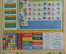 GERMAN magnetic chore chart