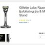 Gillette Labs Razor with Exfoliating Bar & Magnetic Stand Black and Gold Edition Image 7