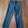 Peter O'Brien AIWear Wool Peg Leg Trousers Grey size 8 Image 4