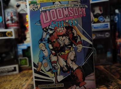 The Doomsday Squad ! Issue #4 ! Copper Age Comic from 1986 ! by Fanagrapics !