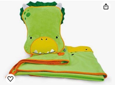 trunki snoozihedz travel pillow and blanket