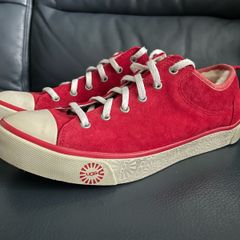 UGG sneakers red women's shoes size 39.5