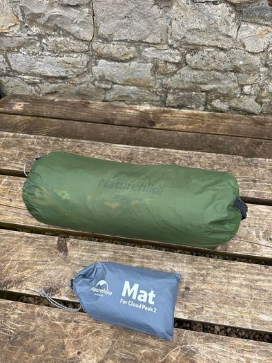 Naturehike cloud peak 2 tent + footprint backpacking / wildcamping
