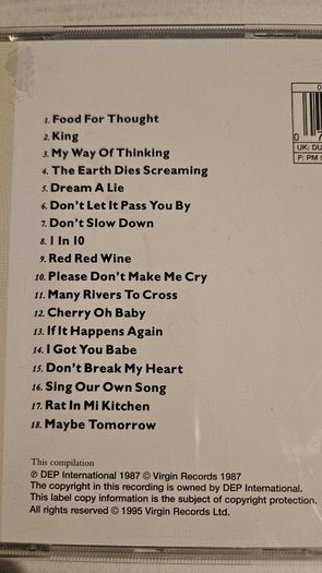 UB40 - The Best Of. Volume 1.