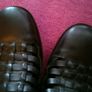 TOPSHOP Black Leather Boots..Size 6 Image 5
