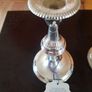 Silver Plated Candle Holders Image 4