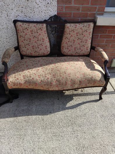 edwardian /victorion parlour settee
