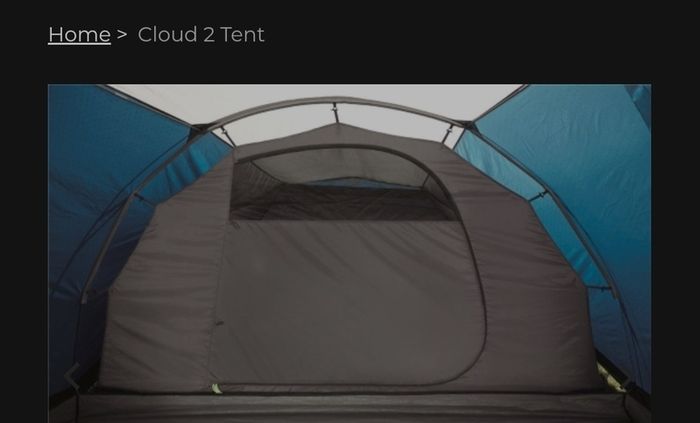 Outwell cloud 2, 2 man tent