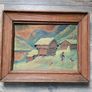 Mid-century Norwegian folk art hand carved Image 4
