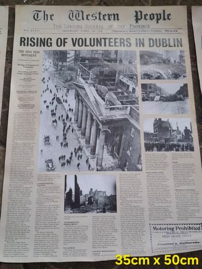 Front page newspaper posters