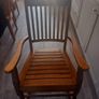 wooden rocking chair Image 2