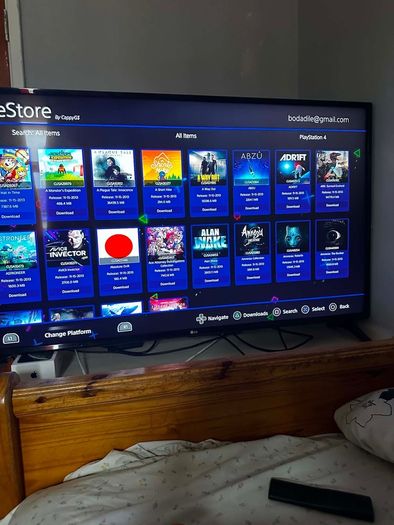 ps4 fat 1TB jailbreak 11.00 and controller 2