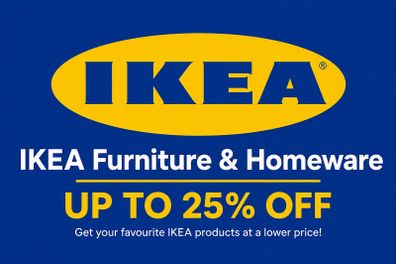 IKEA Furniture & Homeware Up to 25% Off
