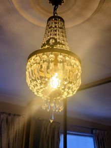 Crystal Ceiling Light