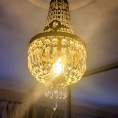 Crystal Ceiling Light