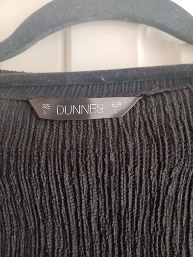 Dunnes Stores Boat Neck Black Top