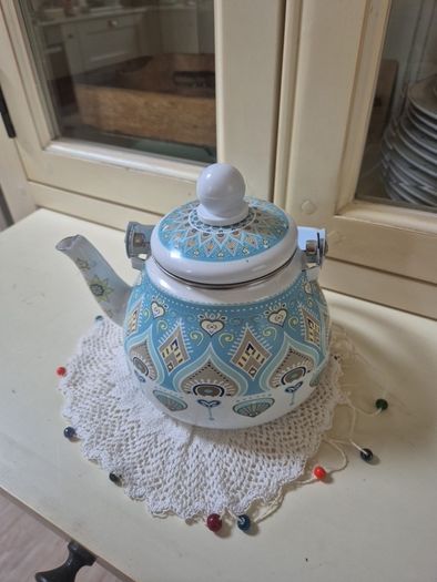 Enamel Teapot