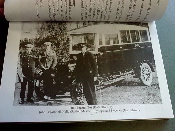 "In-through" People Rambles in the Bogagh Bus Ireland Irish Donegal History