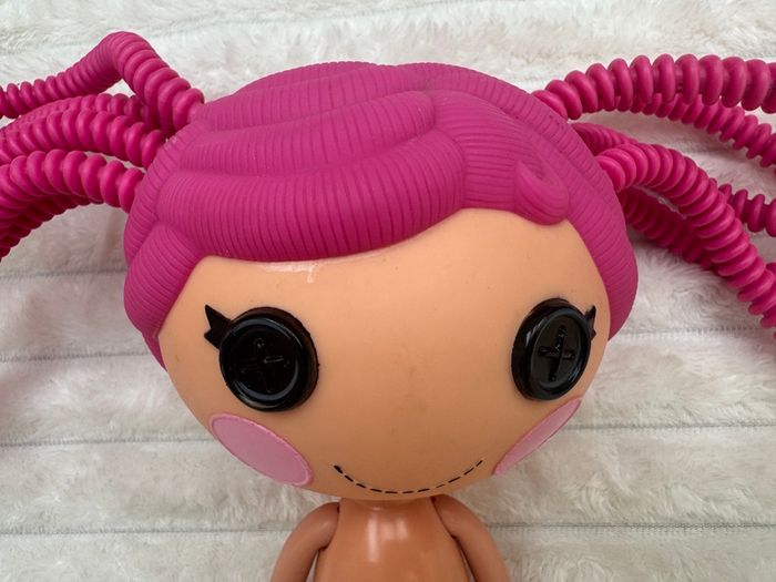 Lalaloopsy Crumbs Sugar Cookie Large approx. 12" Full Size Doll 2009 Silly Hair Used Please see photos