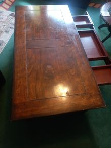 coffee table solid rosewood