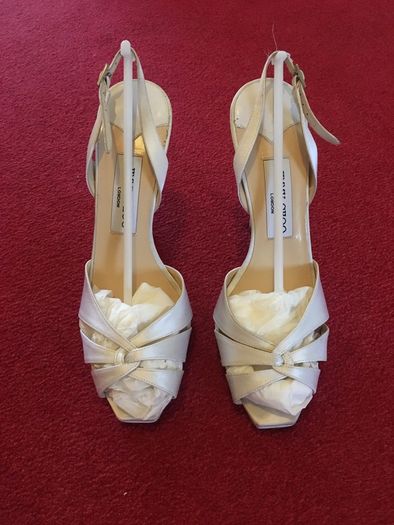 Jimmy Choo bridal shoes