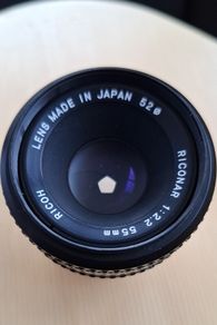 Ricoh XR Riconar 55mm f/2.2 PK mount