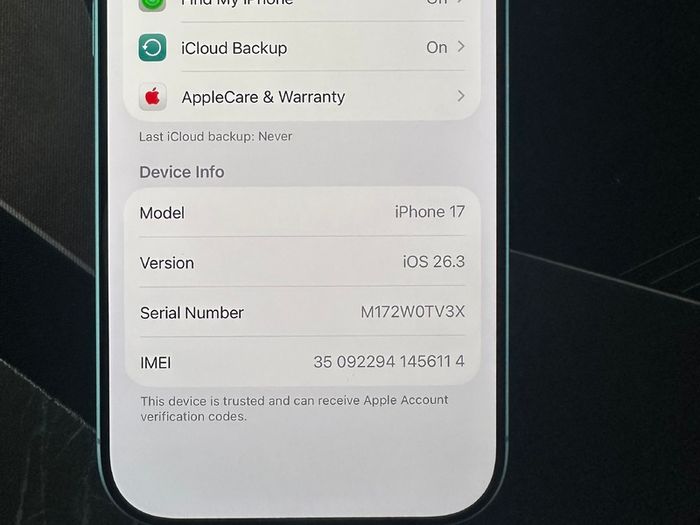 Apple iPhone 17 256 GB