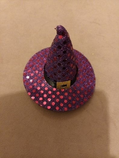 Holographic halloween hair clip