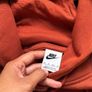 Nike Phoenix Fleece Oversized Hoodie Mantra Orange - Size XS Image 5