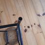 Vintage Bar Stool. Counter Stool with Footrest, Industrial Style Bar Stool. Image 5