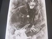 Rory Gallagher Poster Sketch Drawing Print New A3 Size