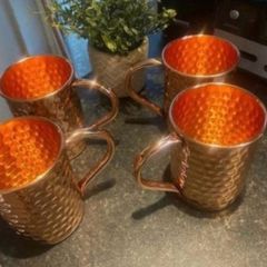 X4 pure copper cups