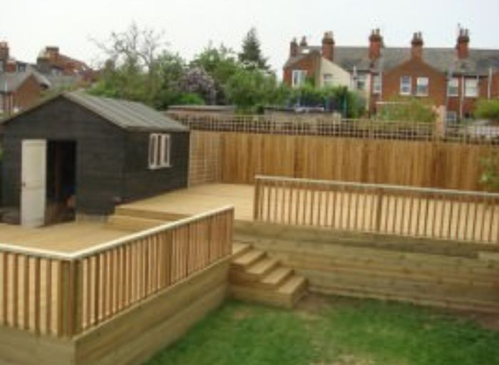 Composite decking supplied and fitted