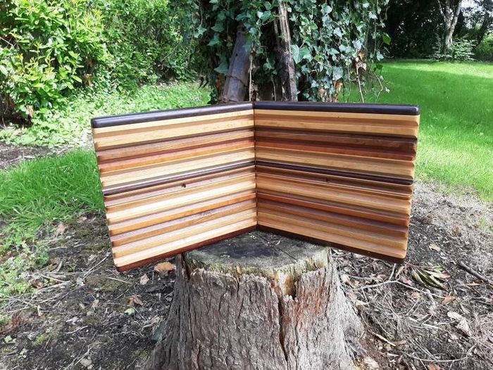 David Levy wooden CD rack
