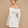 white dress Image 6