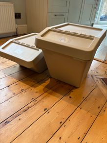 Bins storage/recycling