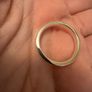 Tiffany's 1837 ring in silver, narrow, US Size 9 Image 2