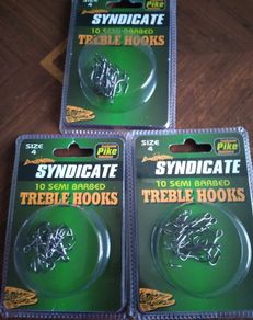 Treble Hooks Size 4
