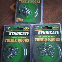 Treble Hooks Size 4