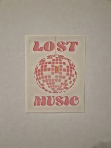 Lost in Music Canvas Poster