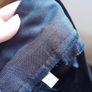 Black trousers with pinstripe Image 2