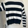 Black and White Striped Jumper Image 4