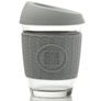 Funk My World - Grey Eco-Friendly Travel Mug Borosilicate Glass - 12oz Barrister Friendly Image 3